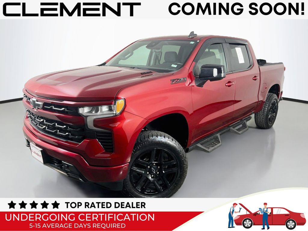 Radiant Red Tintcoat 2023 Chevrolet Silverado 1500 Pickup Truck Four-Wheel Drive Automatic