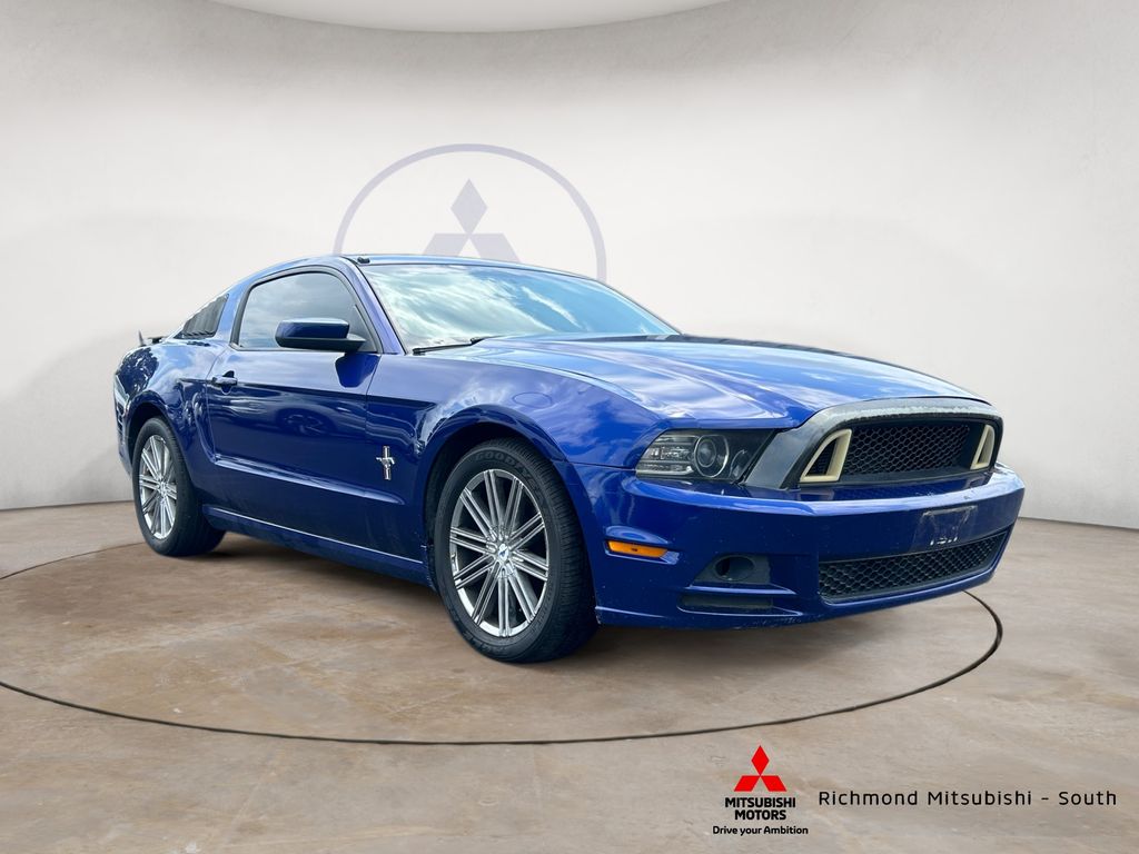 Blue Metallic 2013 Ford Mustang Coupe Rear-Wheel Drive 6-Speed Automatic