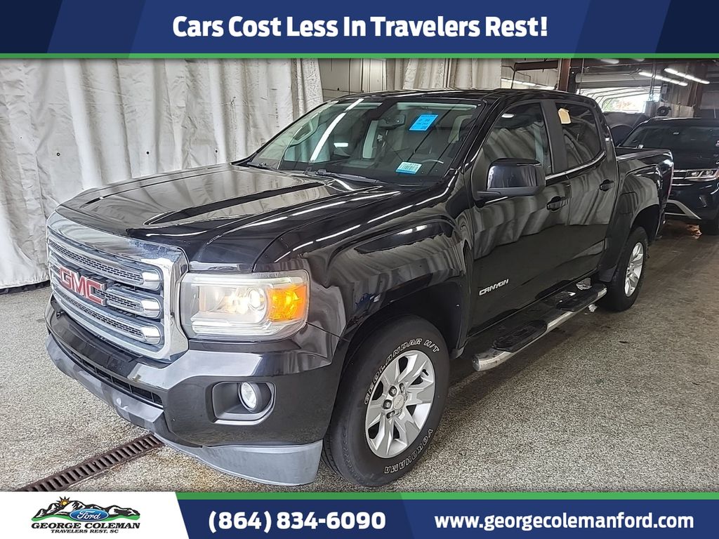 Onyx Black 2017 GMC Canyon Pickup Truck 4X2 8-Speed Automatic