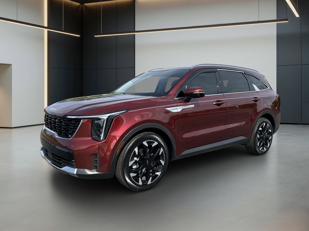 Dawning Red 2024 Kia Sorento EX FWD SUV / Crossover Front-Wheel Drive 8-Speed Dual Clutch