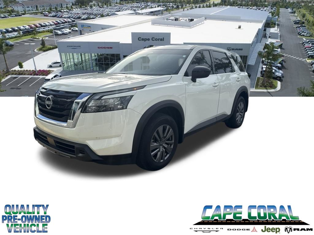 Glacier White 2025 Nissan Pathfinder SUV / Crossover All-Wheel Drive 9-Speed Automatic