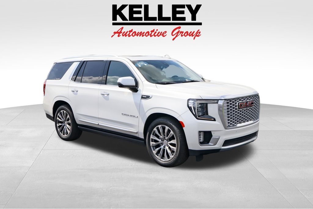 White Frost Tricoat 2021 GMC Yukon SUV / Crossover 4X2 