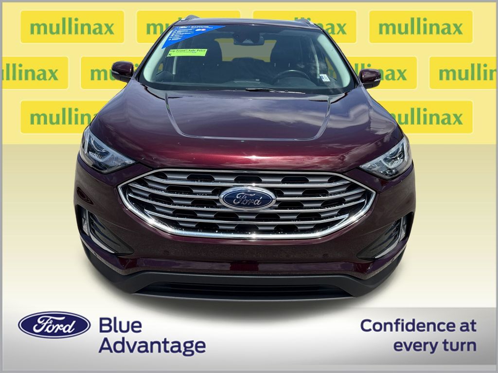 Certified Used 2021 Red Ford Titanium image 11