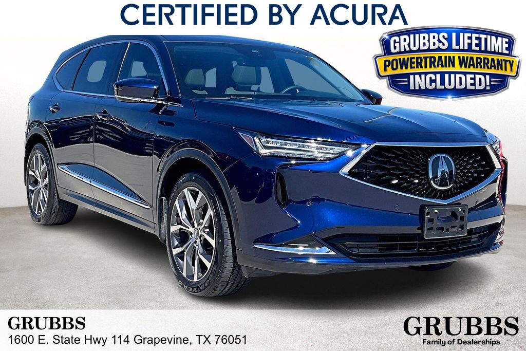 Fathom Blue Pearl 2024 Acura MDX SUV / Crossover Front-Wheel Drive Automatic