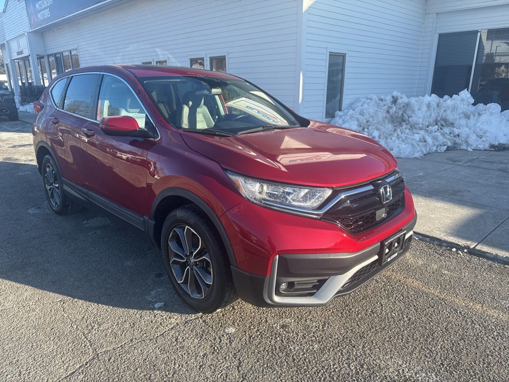 Radiant Red Metallic 2020 Honda CR-V EX-L AWD SUV / Crossover All-Wheel Drive Continuously Variable Transmission