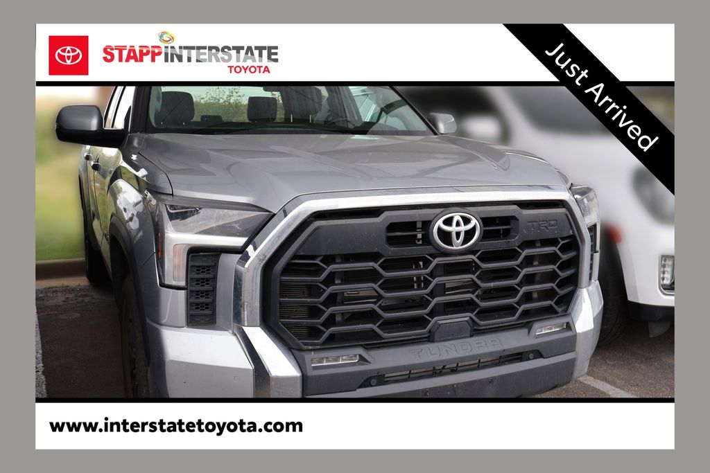 Celestial Silver Metallic 2024 Toyota Tundra Pickup Truck Four-Wheel Drive Automatic
