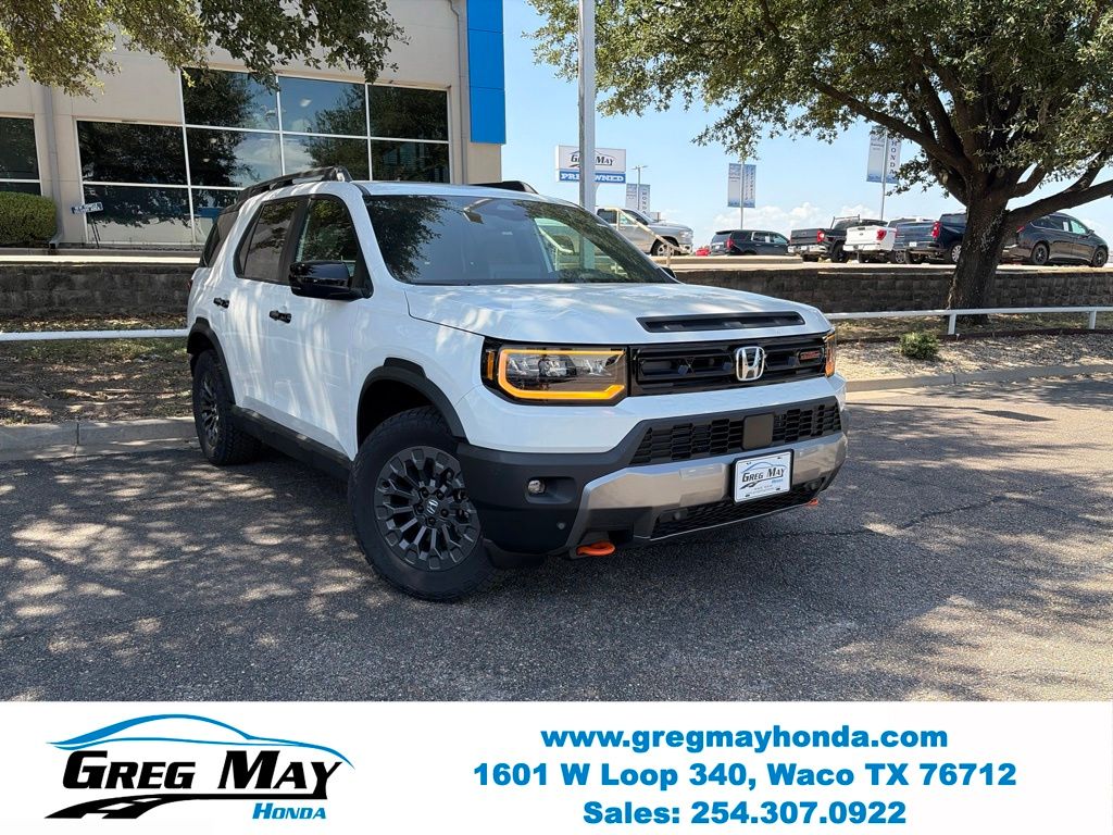 2026 Honda Passport TrailSport White at Greg May Honda