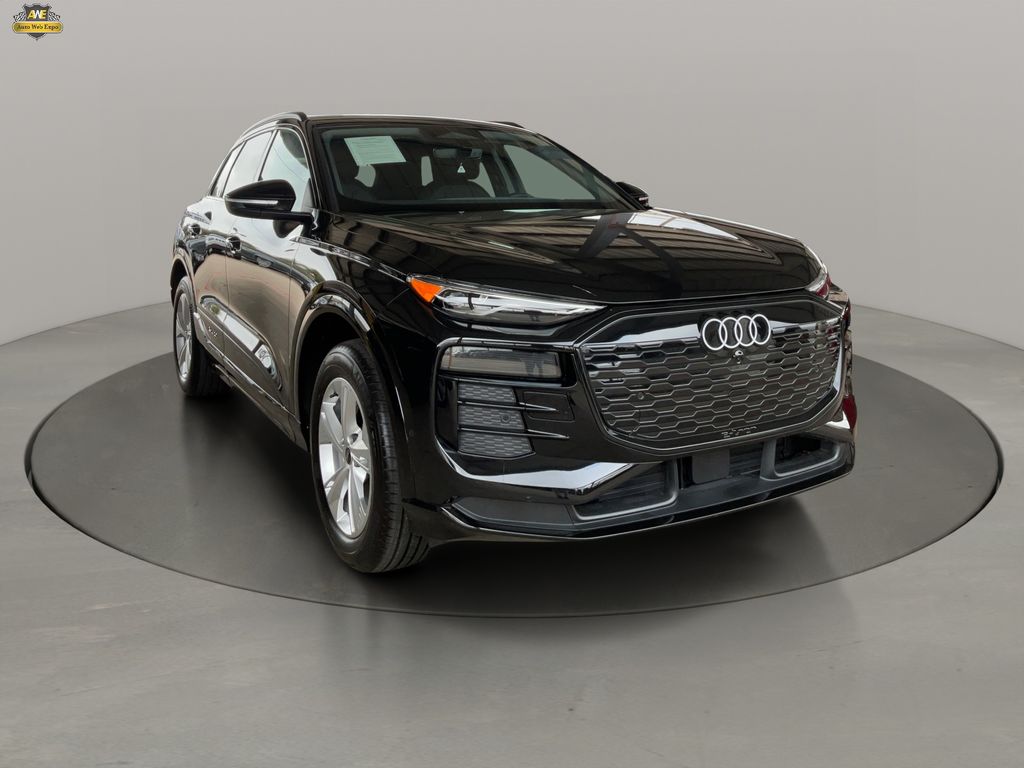 Mythos Black Metallic 2025 Audi Q6 e-tron Premium RWD SUV / Crossover Rear-Wheel Drive Automatic