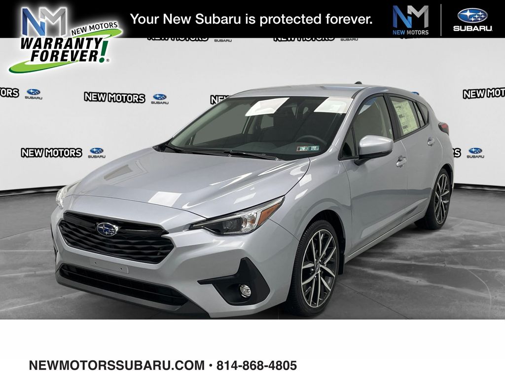 Silver Metallic 2026 Subaru Impreza Wagon All-Wheel Drive Continuously Variable Transmission