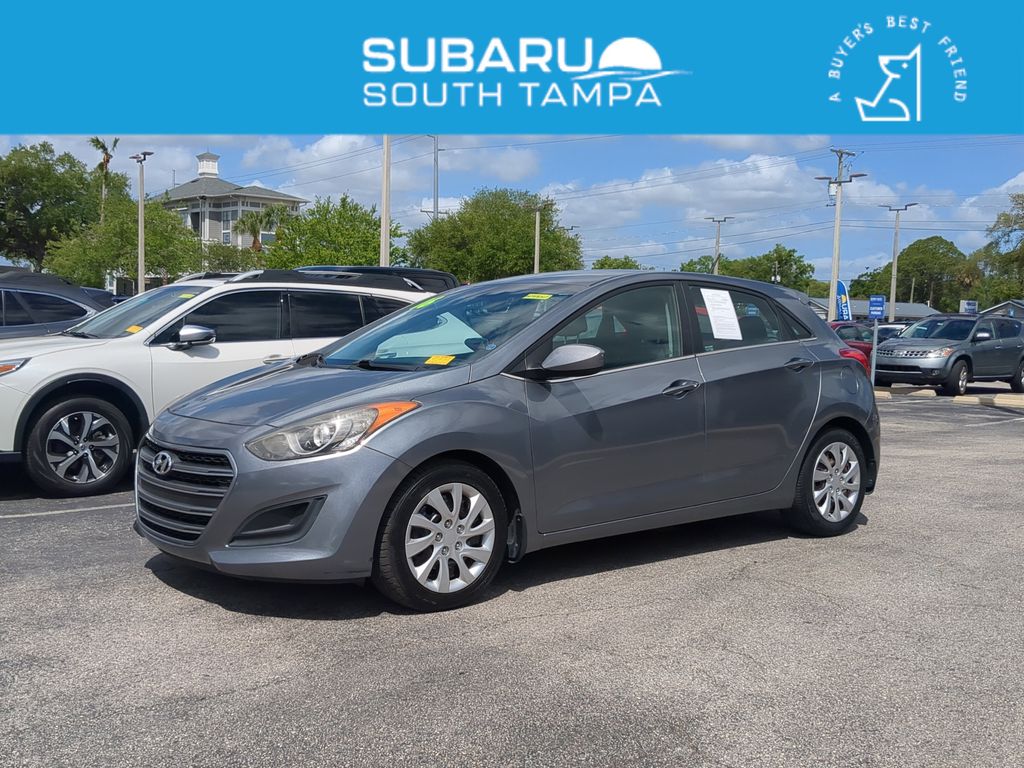 Galactic Gray 2016 Hyundai Elantra GT FWD Hatchback Front-Wheel Drive 6-Speed Automatic