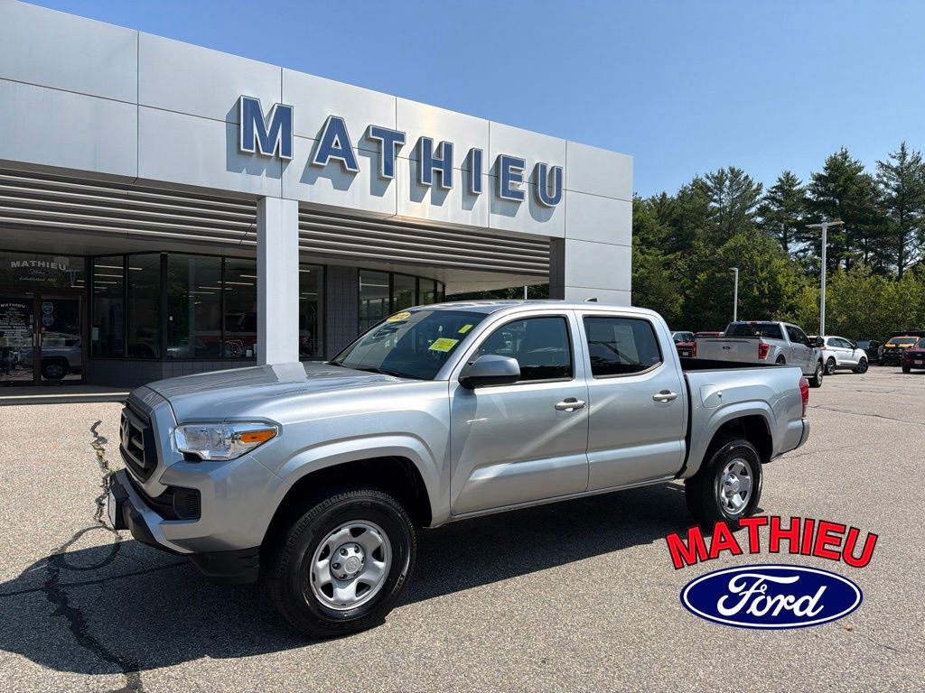Celestial Silver Metallic 2022 Toyota Tacoma Pickup Truck Four-Wheel Drive 6-Speed Automatic