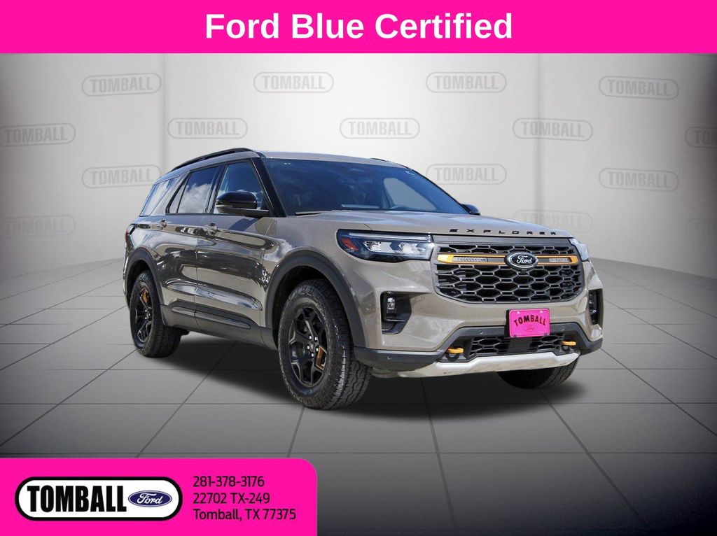 Gray 2026 Ford Explorer SUV / Crossover All-Wheel Drive Automatic