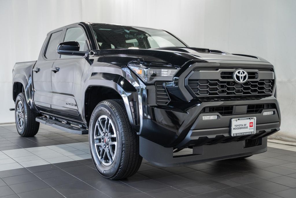 Black 2024 Toyota Tacoma Pickup Truck Four-Wheel Drive 8-Speed Automatic