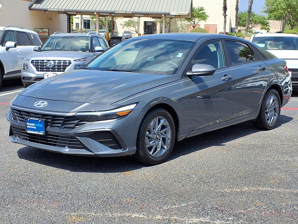 2024 Hyundai Elantra Hybrid Blue FWD
