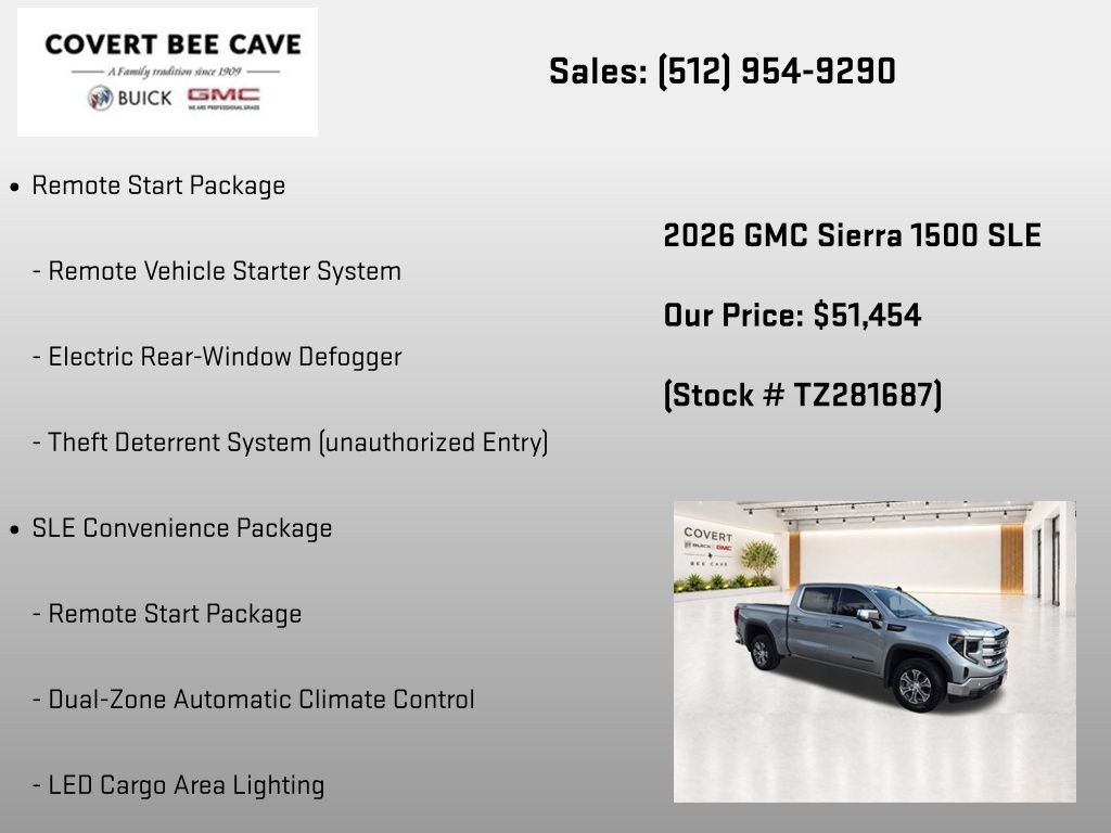 New 2026 Silver GMC SLE image 26