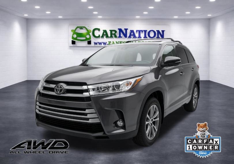 Predawn Gray Mica 2017 Toyota Highlander SUV / Crossover All-Wheel Drive 8-Speed Automatic