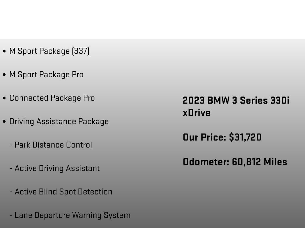 2023 BMW 3 Series 330i xDrive - 5