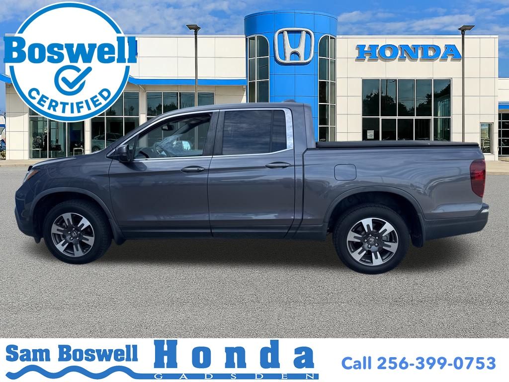 Gray (Modern Steel Metallic) 2019 Honda Ridgeline RTL-T AWD Pickup Truck All-Wheel Drive 6-Speed Automatic