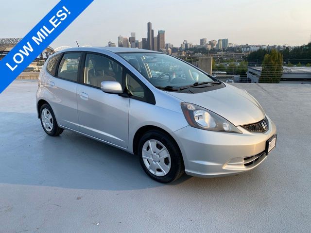 Alabaster Silver Metallic 2012 Honda Fit Hatchback Front-Wheel Drive 5-Speed Manual