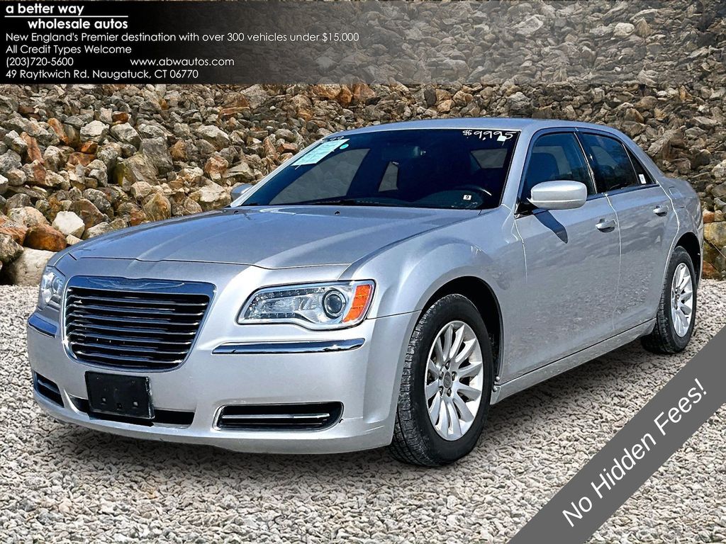 Bright Silver Metallic Clearcoat 2012 Chrysler 300 RWD Sedan Rear-Wheel Drive 8-Speed Automatic