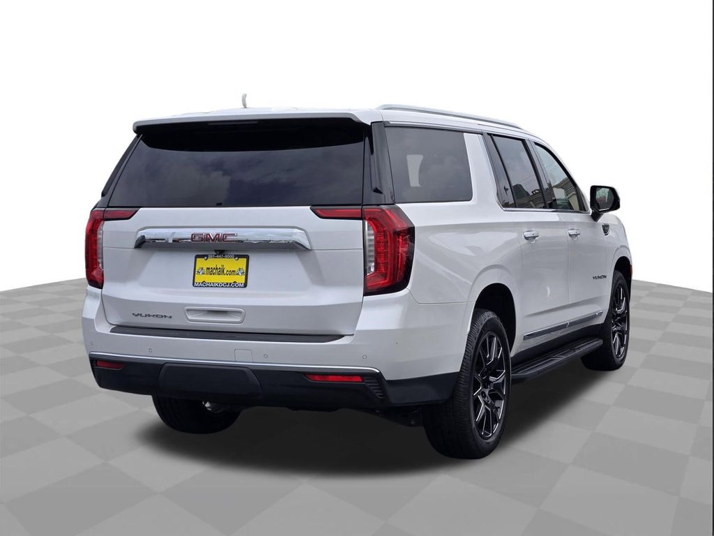 2021 GMC Yukon XL SLT White at Bayway Cadillac of The Woodlands