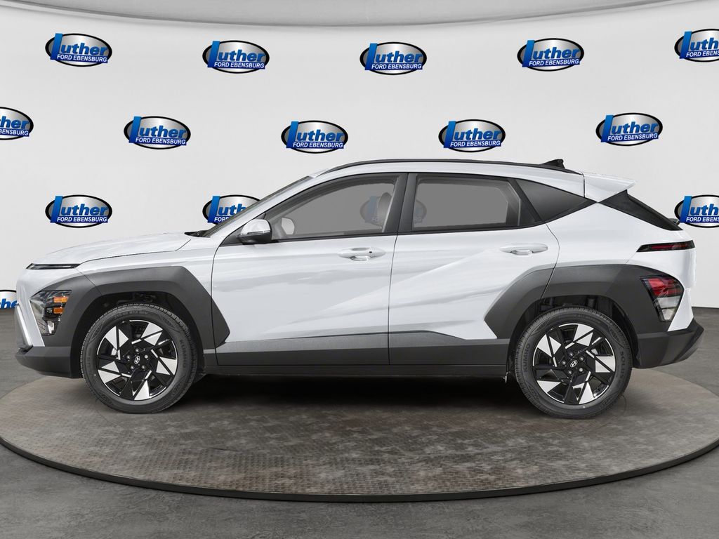 2025 Hyundai Kona SEL White at Auto Express Mitsubishi