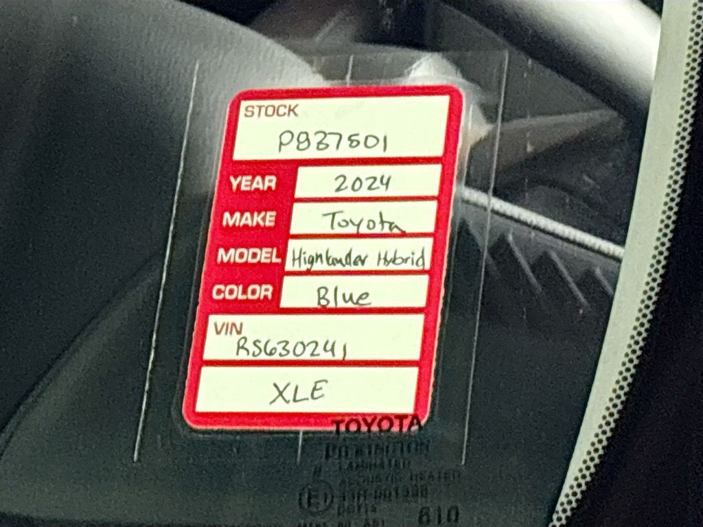 2024 Toyota Highlander Hybrid XLE