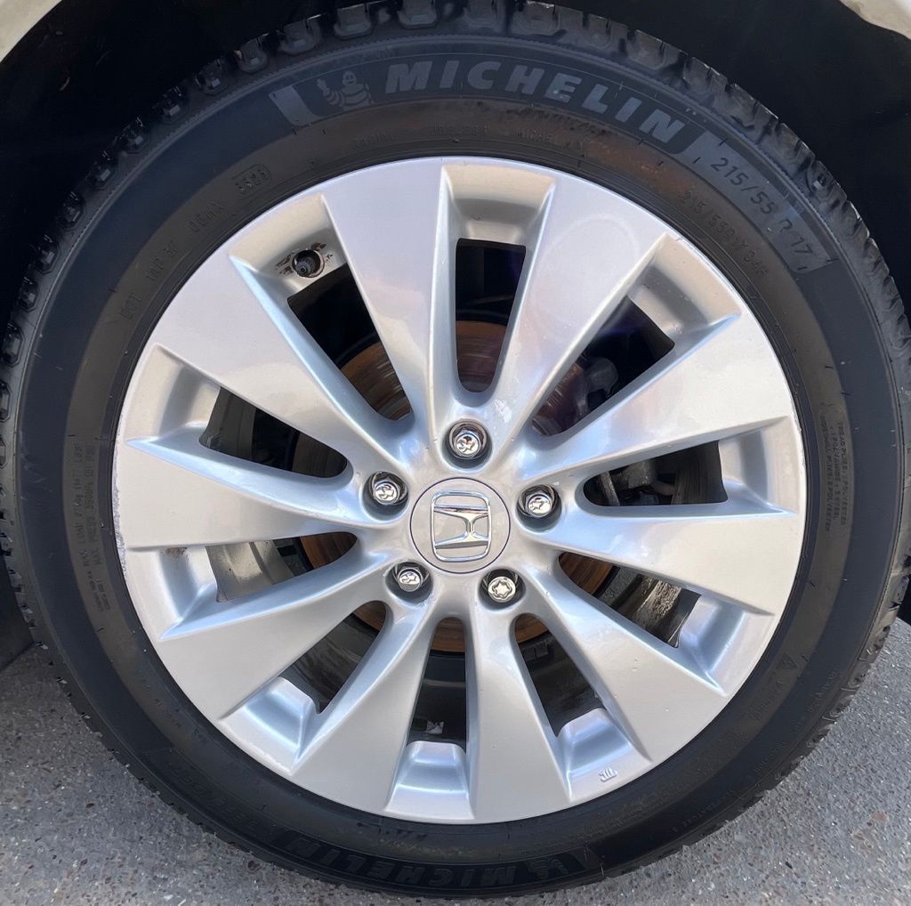 2013 Honda Accord EX-L White at Emmons Autoplex