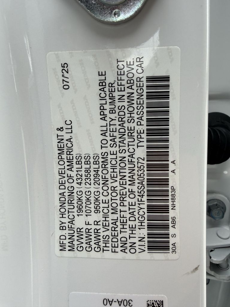 Used 2025 Honda Accord Sedan