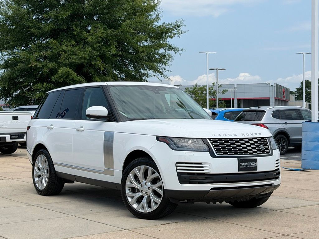 White 2021 Land Rover Range Rover SUV / Crossover All-Wheel Drive 8-Speed Automatic