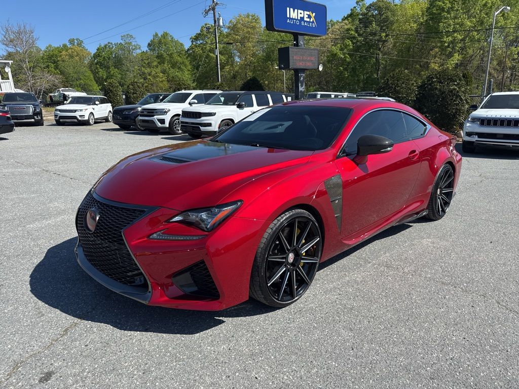 Infrared 2015 Lexus RC F F RWD Coupe Rear-Wheel Drive 8-Speed Dual Clutch