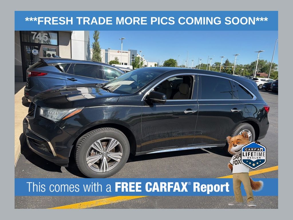Crystal Black Pearl 2017 Acura MDX SH-AWD SUV / Crossover All-Wheel Drive 9-Speed Automatic