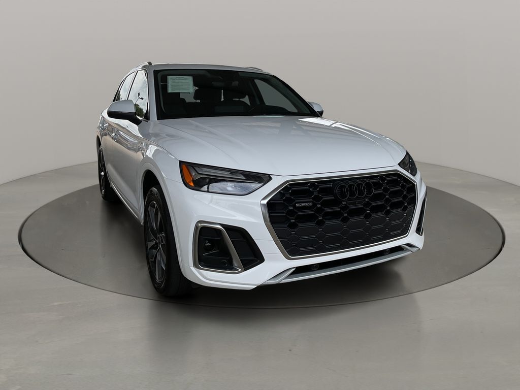 Ibis White 2023 Audi Q5 quattro Premium Plus S Line 45 TFSI SUV / Crossover All-Wheel Drive 7-Speed Automatic