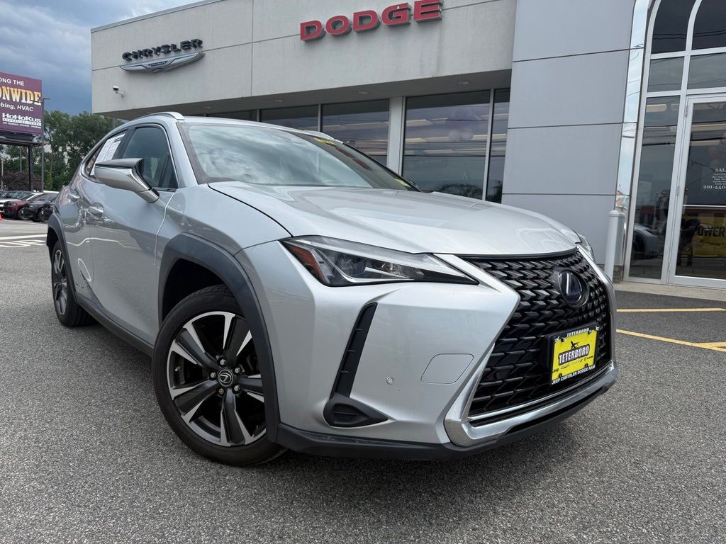 Silver 2020 Lexus UX Hybrid 250h AWD SUV / Crossover All-Wheel Drive Continuously Variable Transmission