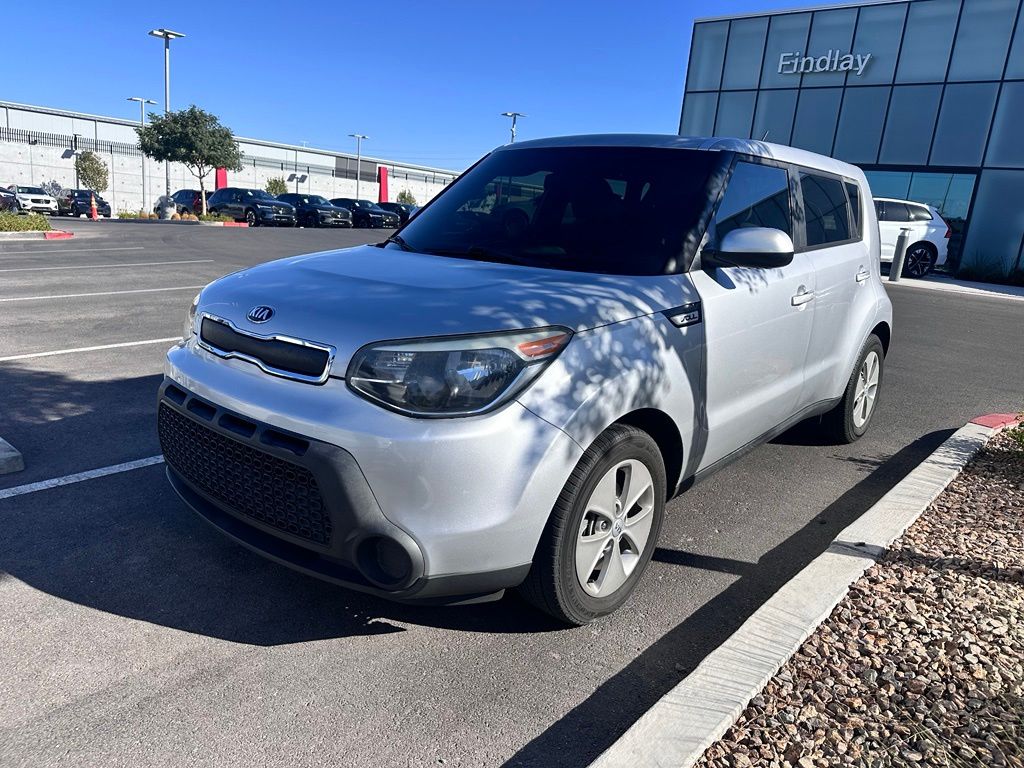 Bright Silver 2016 Kia Soul Wagon Front-Wheel Drive 6-Speed Automatic