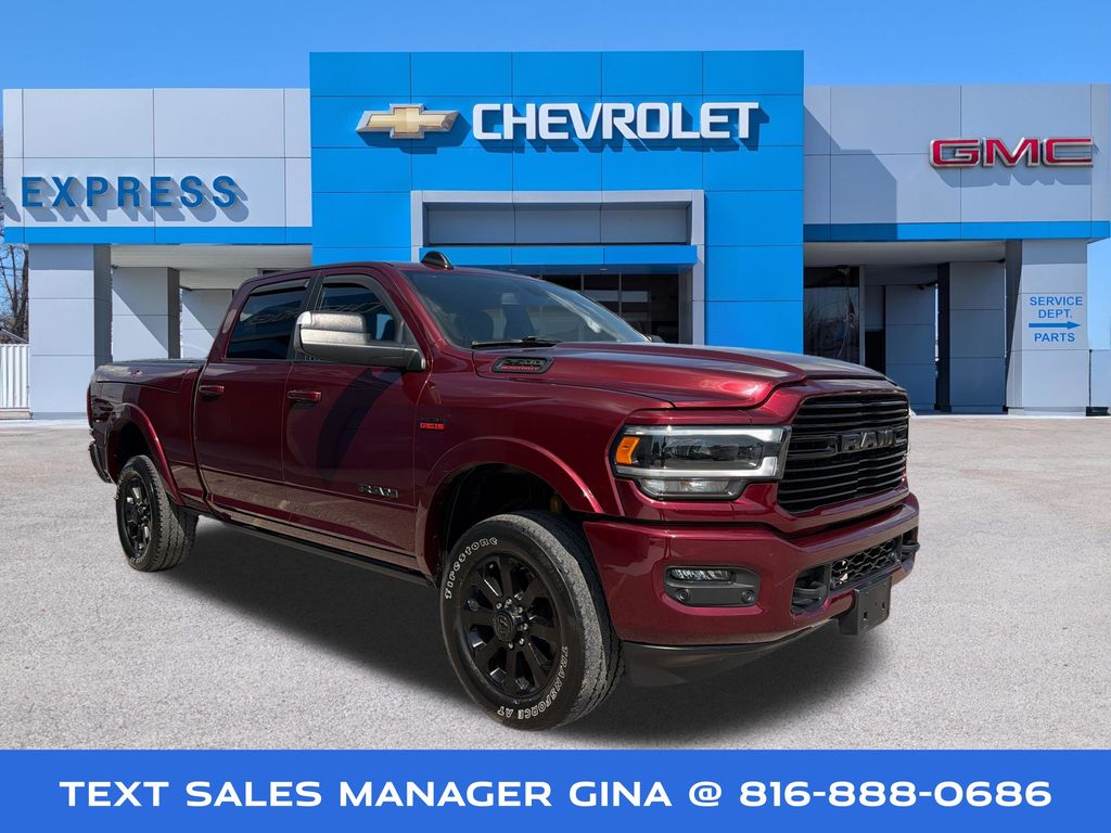 Delmonico Red Pearlcoat 2022 RAM 2500 Pickup Truck Four-Wheel Drive 8-Speed Automatic