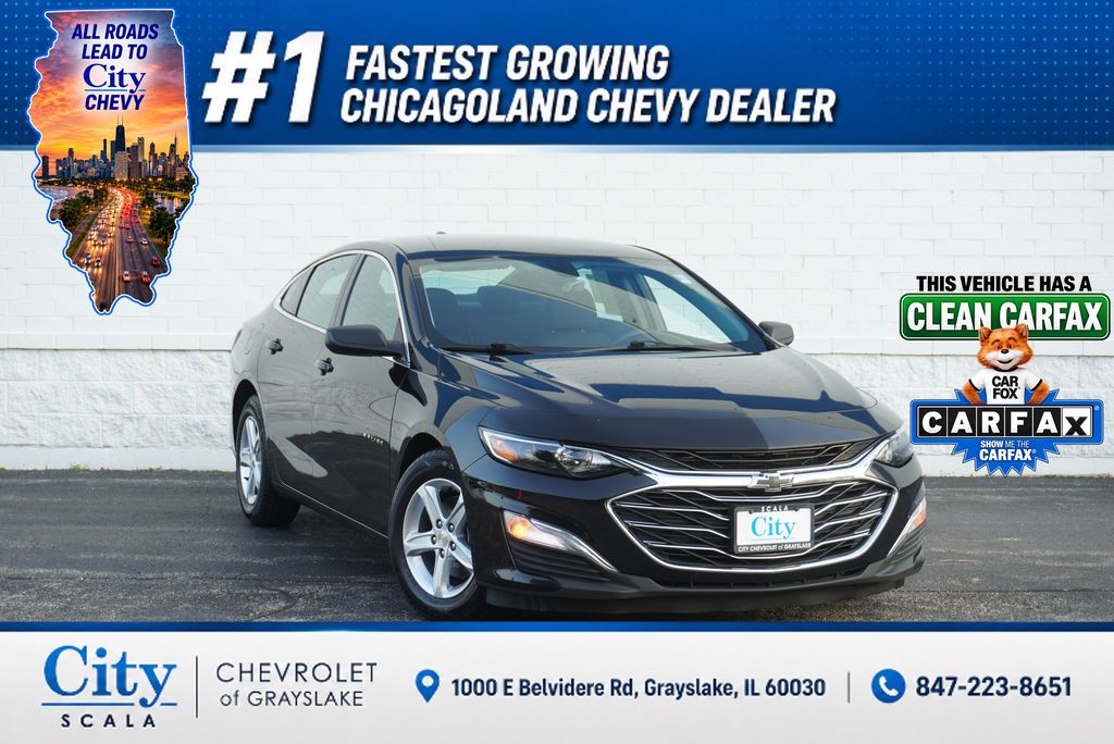 Mosaic Black Metallic 2022 Chevrolet Malibu Sedan Front-Wheel Drive Continuously Variable Transmission