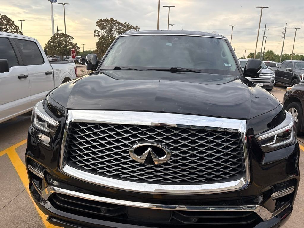2022 INFINITI QX80 LUXE Black at Shottenkirk Kia Fort Bend