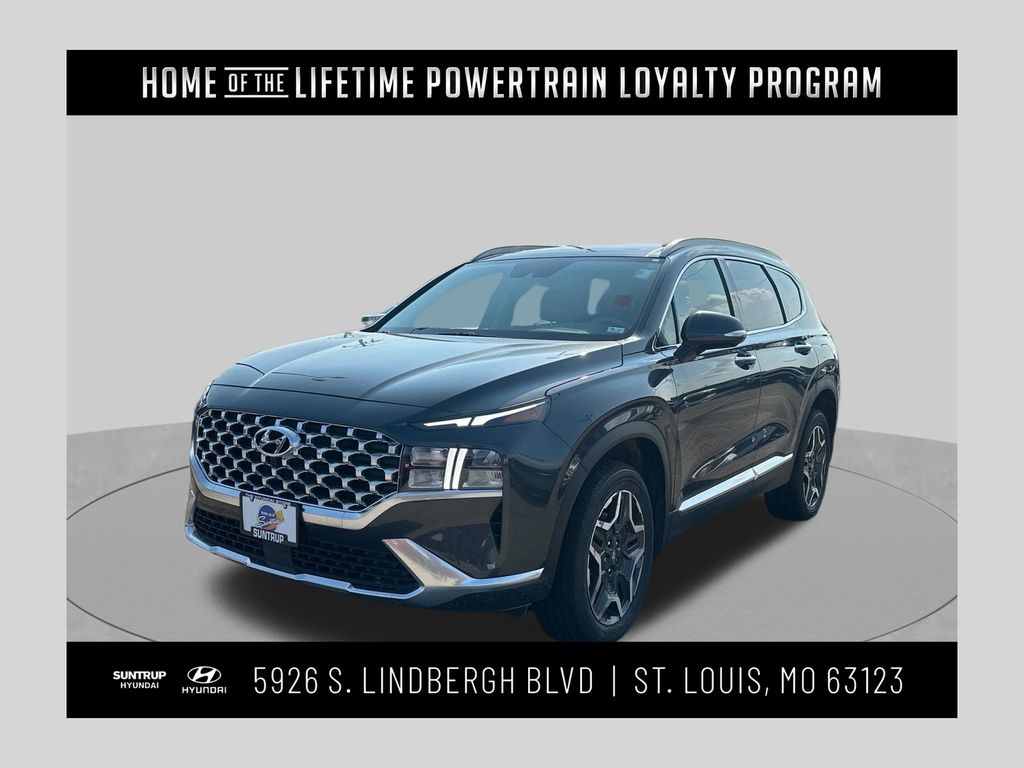 Portofino Gray 2023 Hyundai Santa Fe Hybrid SUV / Crossover All-Wheel Drive 6-Speed Automatic