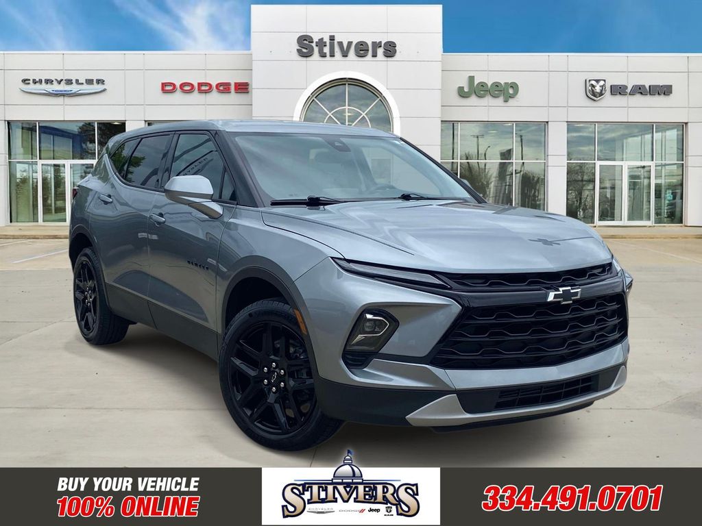 Sterling Gray Metallic 2024 Chevrolet Blazer SUV / Crossover Front-Wheel Drive 9-Speed Automatic Overdrive