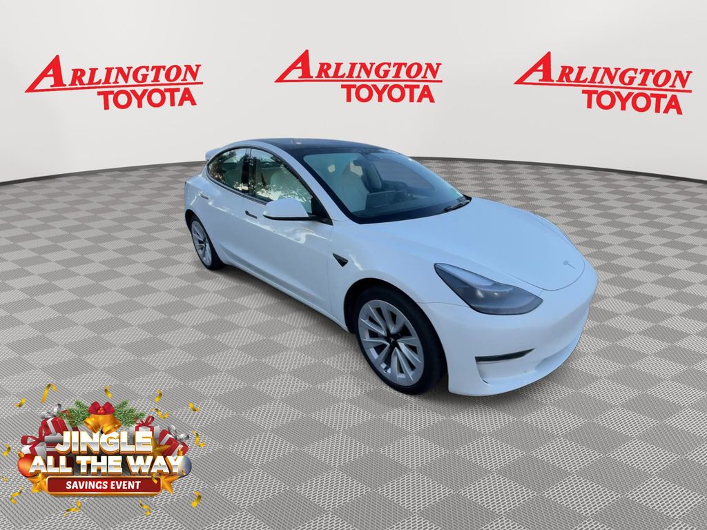 Used 2023 Tesla Model 3 Base with VIN 5YJ3E1EA5PF422587 for sale in Jacksonville, FL