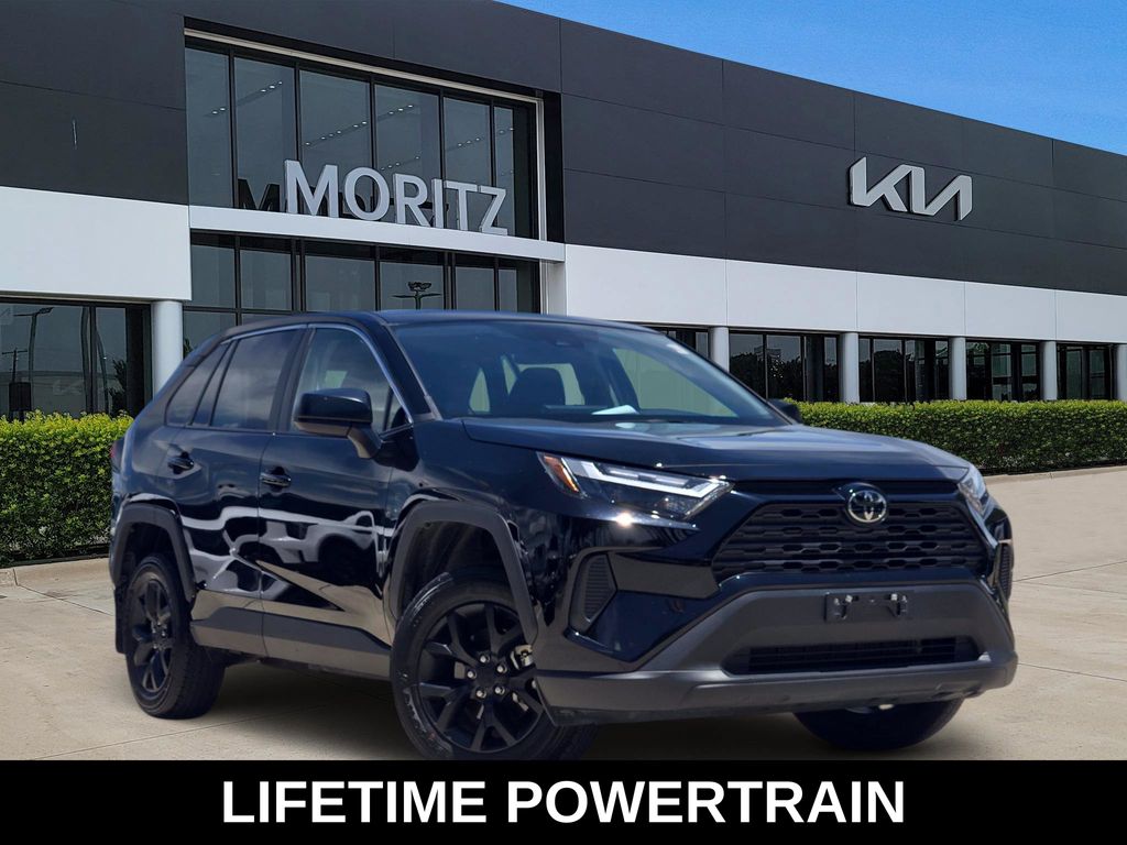 Midnight Black Metallic 2025 Toyota RAV4 SUV / Crossover Front-Wheel Drive 8-Speed Automatic