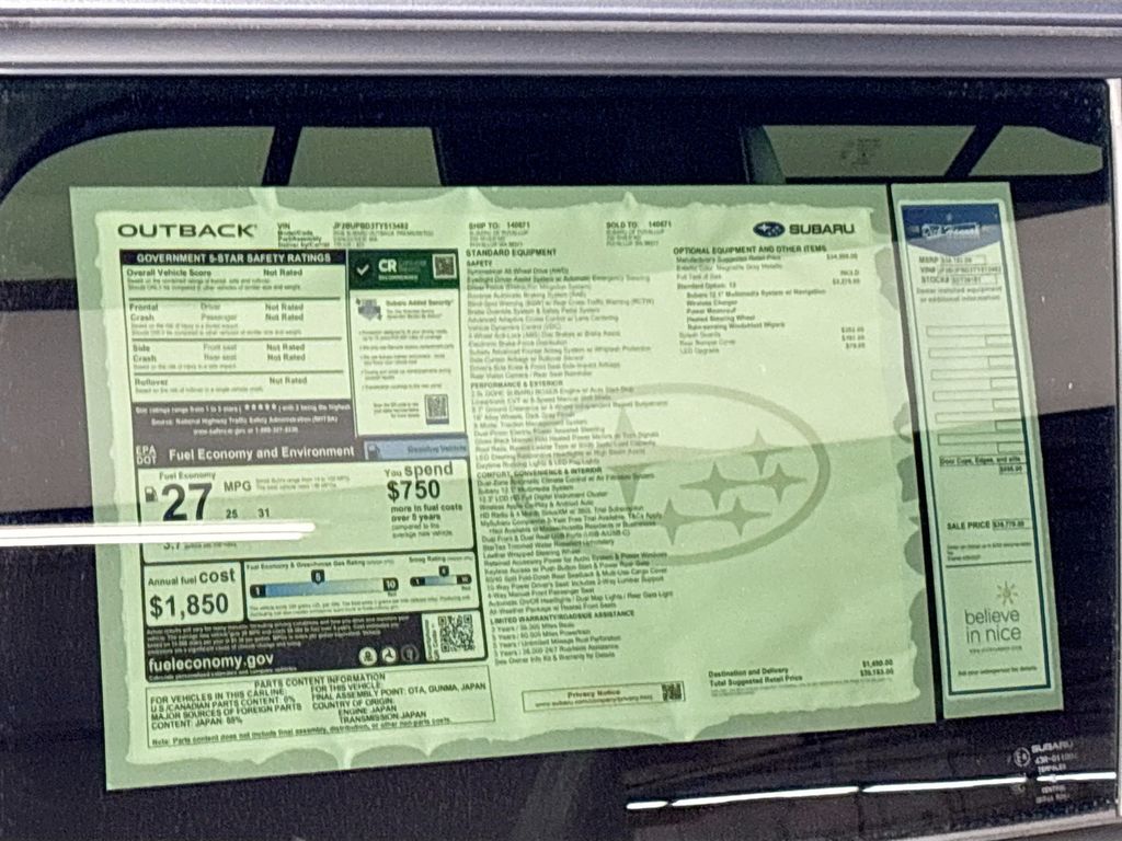 2026 Subaru Outback Premium