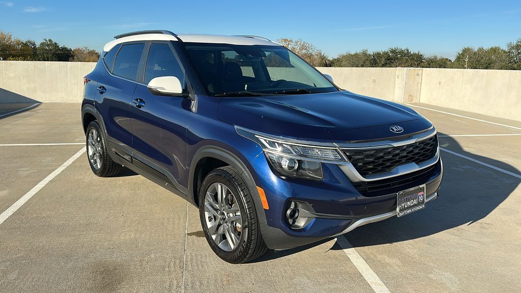 2021 Kia Seltos S Blue at Bayshore Chrysler Jeep Dodge Ram