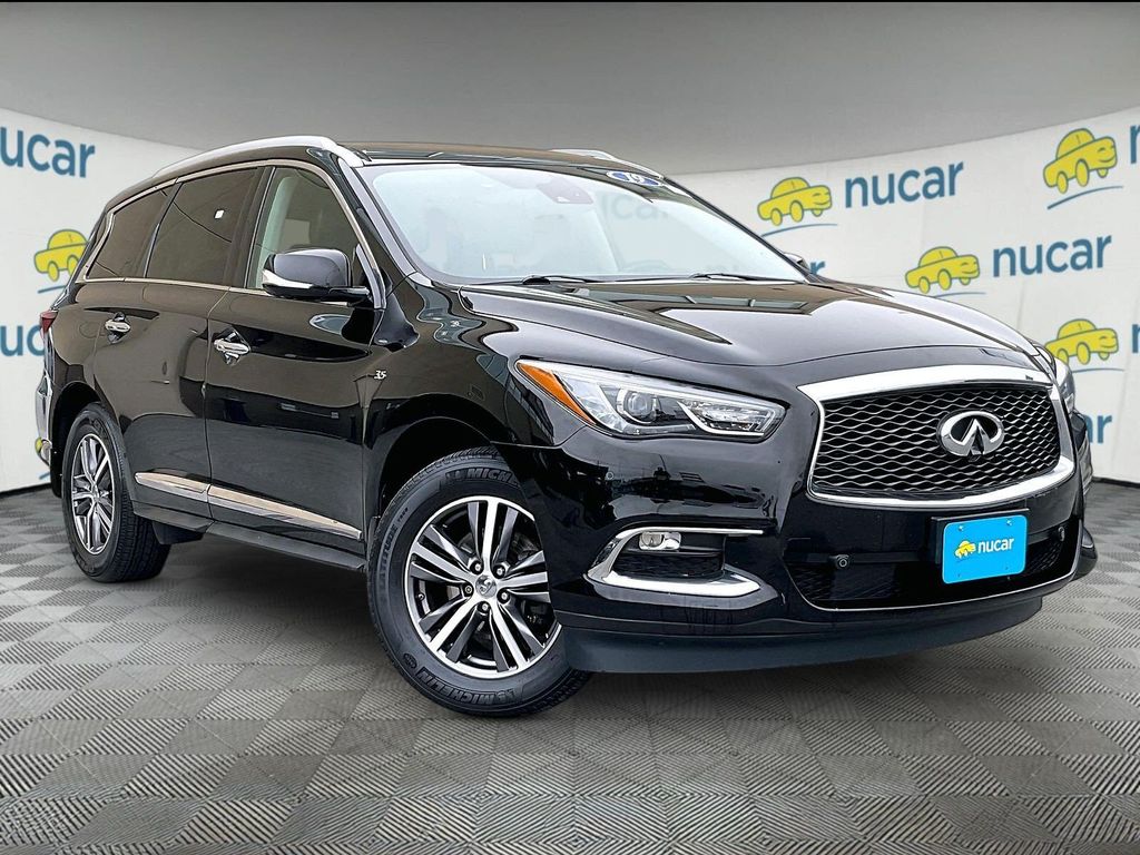 Black Obsidian 2019 INFINITI QX60 SUV / Crossover All-Wheel Drive Continuously Variable Transmission