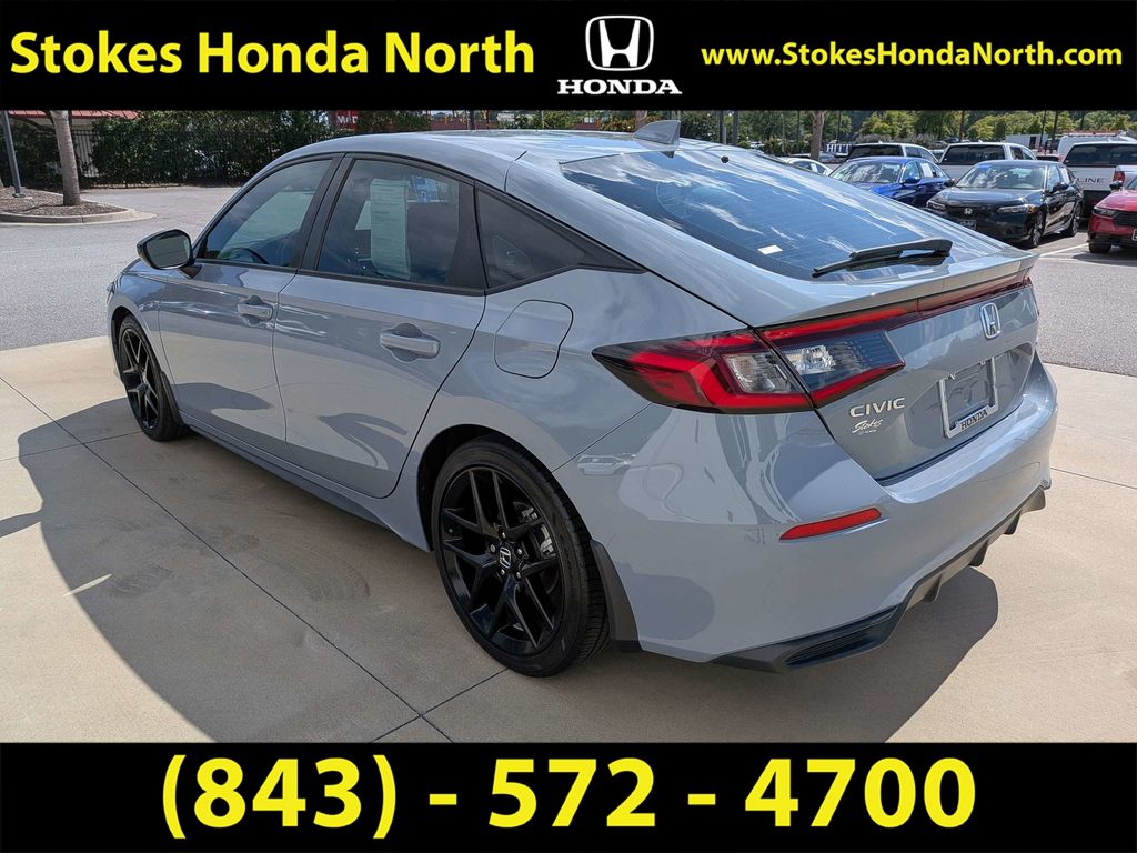 2024 Honda Civic Sport Gray at Stokes Honda North