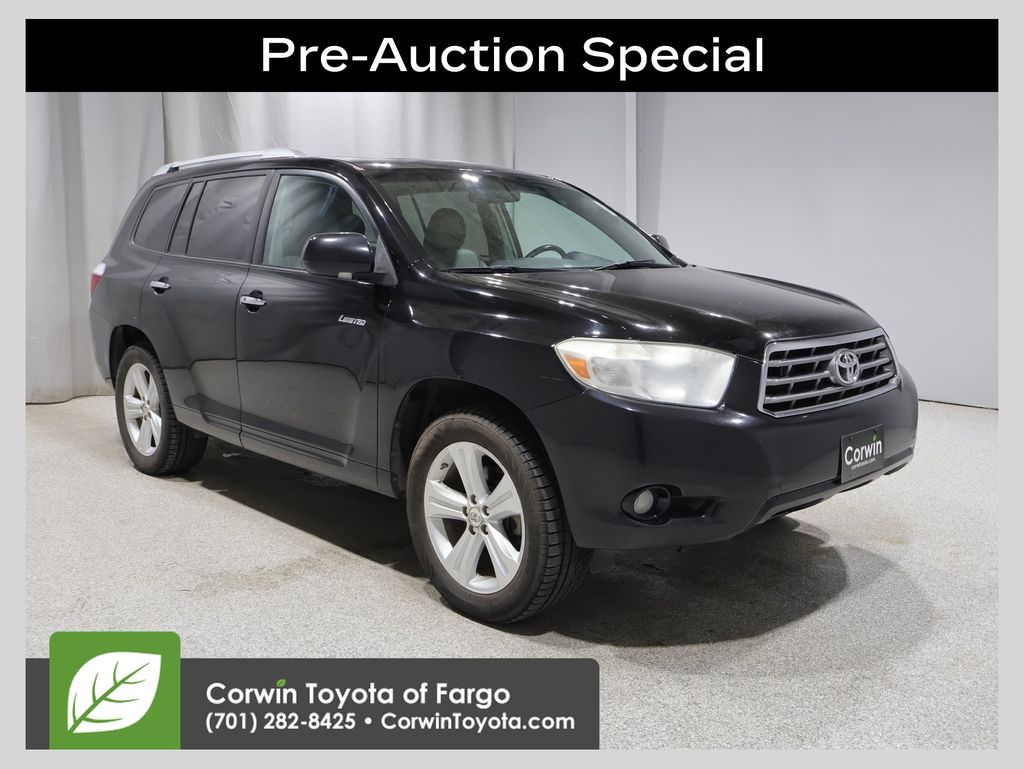 Black 2010 Toyota Highlander SUV / Crossover All-Wheel Drive 5-Speed Automatic Overdrive