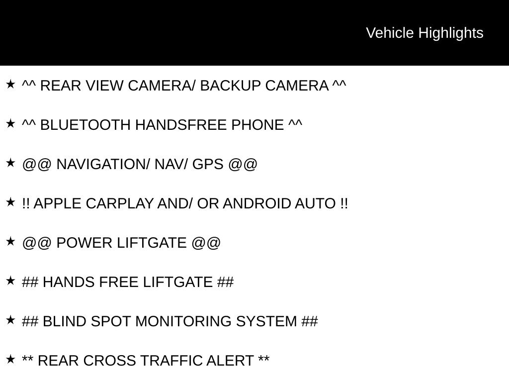 Used Car 2021 Toyota Highlander Hybrid  Platinum For Sale Under $30,000 In Taylor, Texas