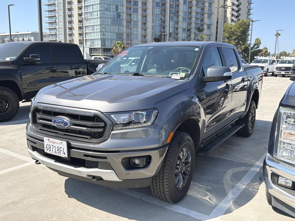 Carbonized Gray Metallic 2021 Ford Ranger Pickup Truck Four-Wheel Drive Automatic