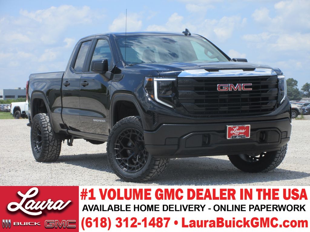 Onyx Black 2026 GMC Sierra 1500 Pickup Truck Four-Wheel Drive Automatic